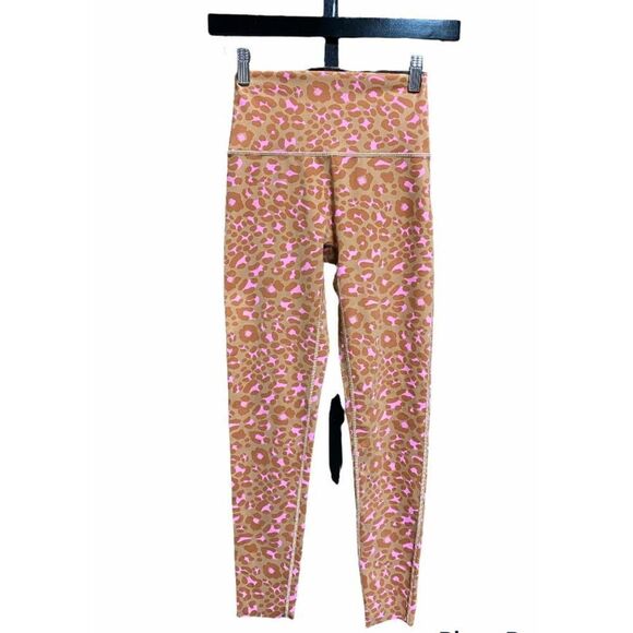 Aerie Offline Leopard 7/8 High Rise Workout Legging Pants Size Small - Picture 1 of 4